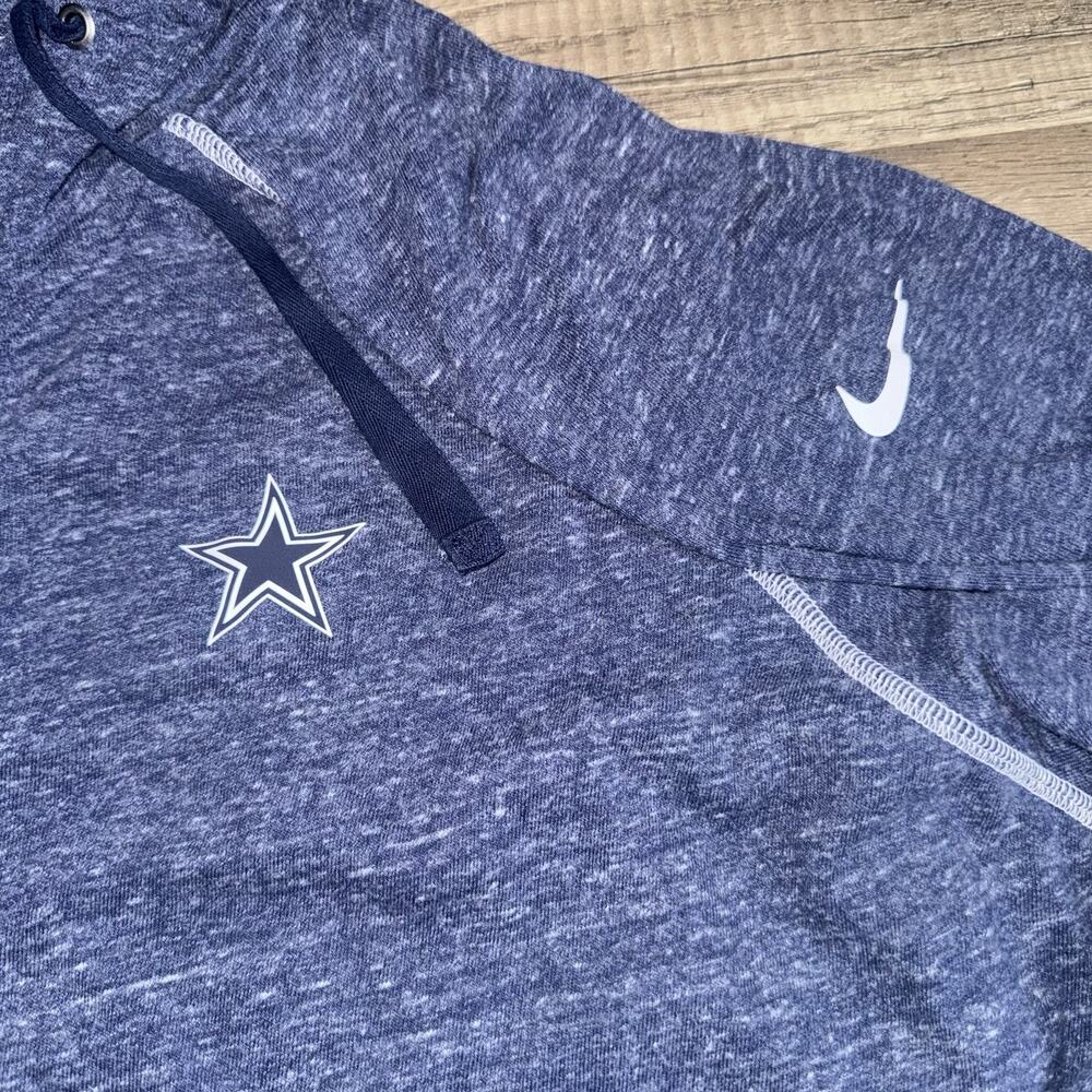 Nike Navy Dallas Cowboys Women Plus Size Gym Vintage Full-Zip Hoodie 3xl - Picture 2 of 6